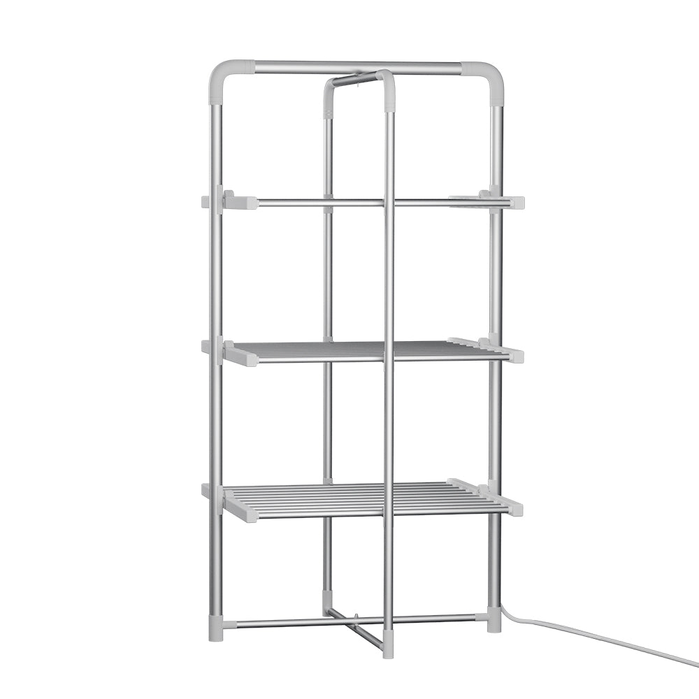 Devanti Electric Heated Clothes Rack 30 Rods Foldable Towel Dryer
