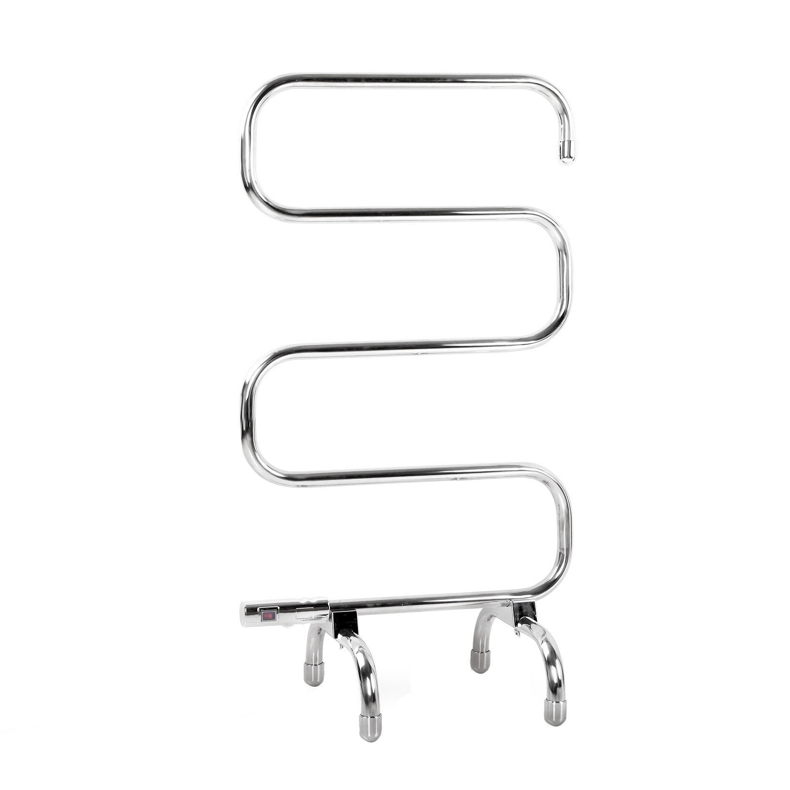 Devanti 5-Bar Freestanding Electric Heated Towel Rail Stainless Steel