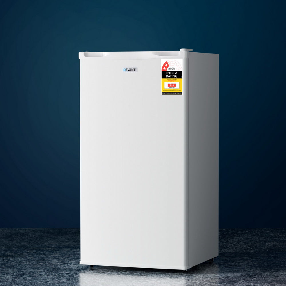 Devanti 81L Upright Freezer White