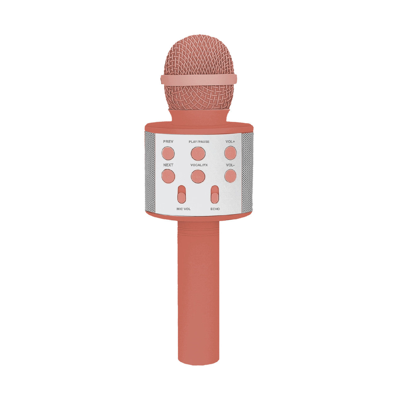 Laser Karaoke Microphone Sunset Coral