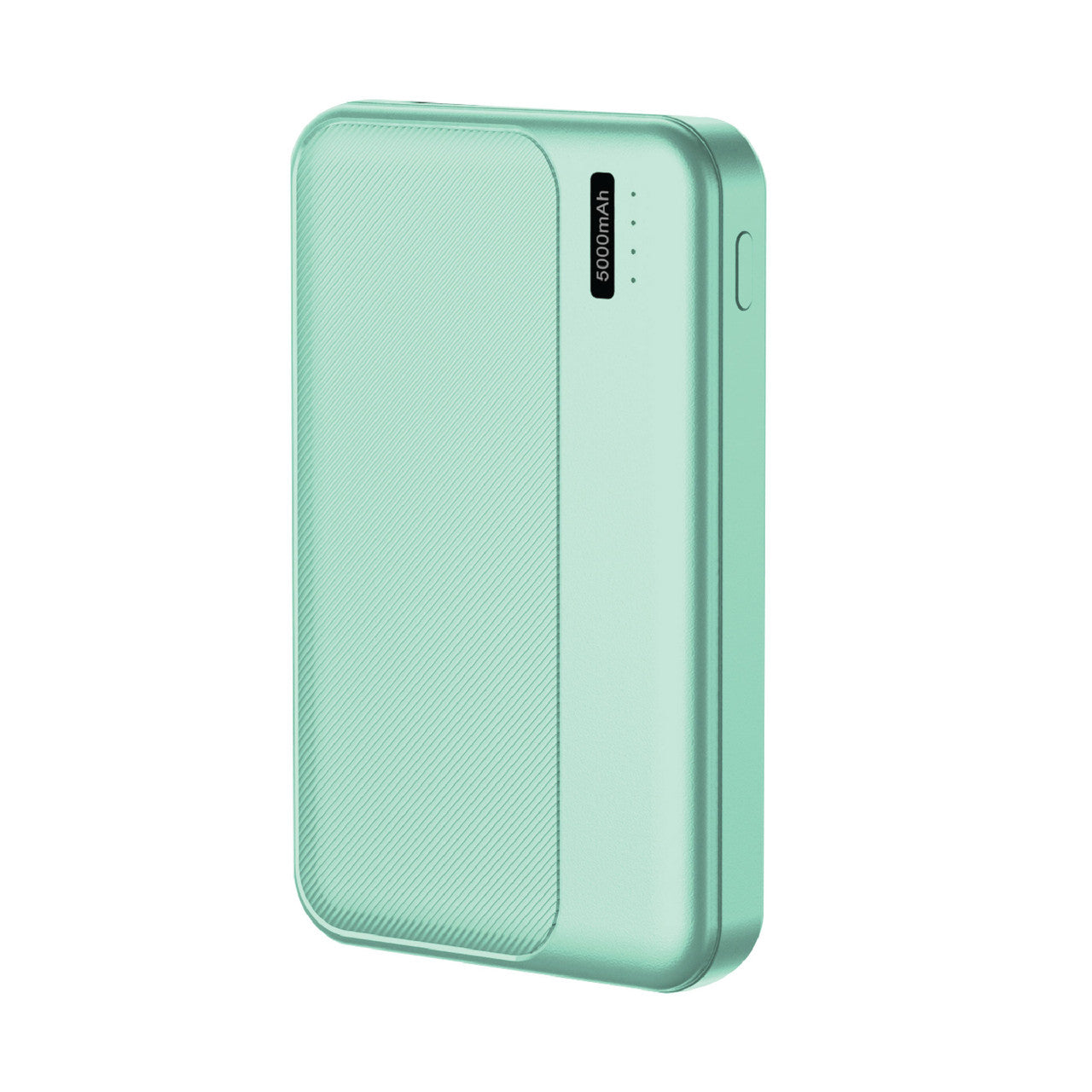 Laser Slim 5000mAh Power Bank Jelly Mint