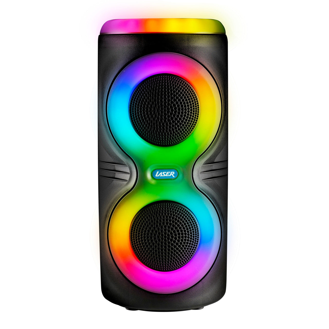 Laser RGB Party Speaker with Microphone Jack