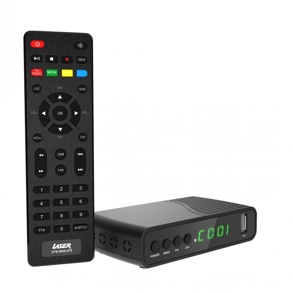 Laser Digital Set Top Box HD with USB Recording