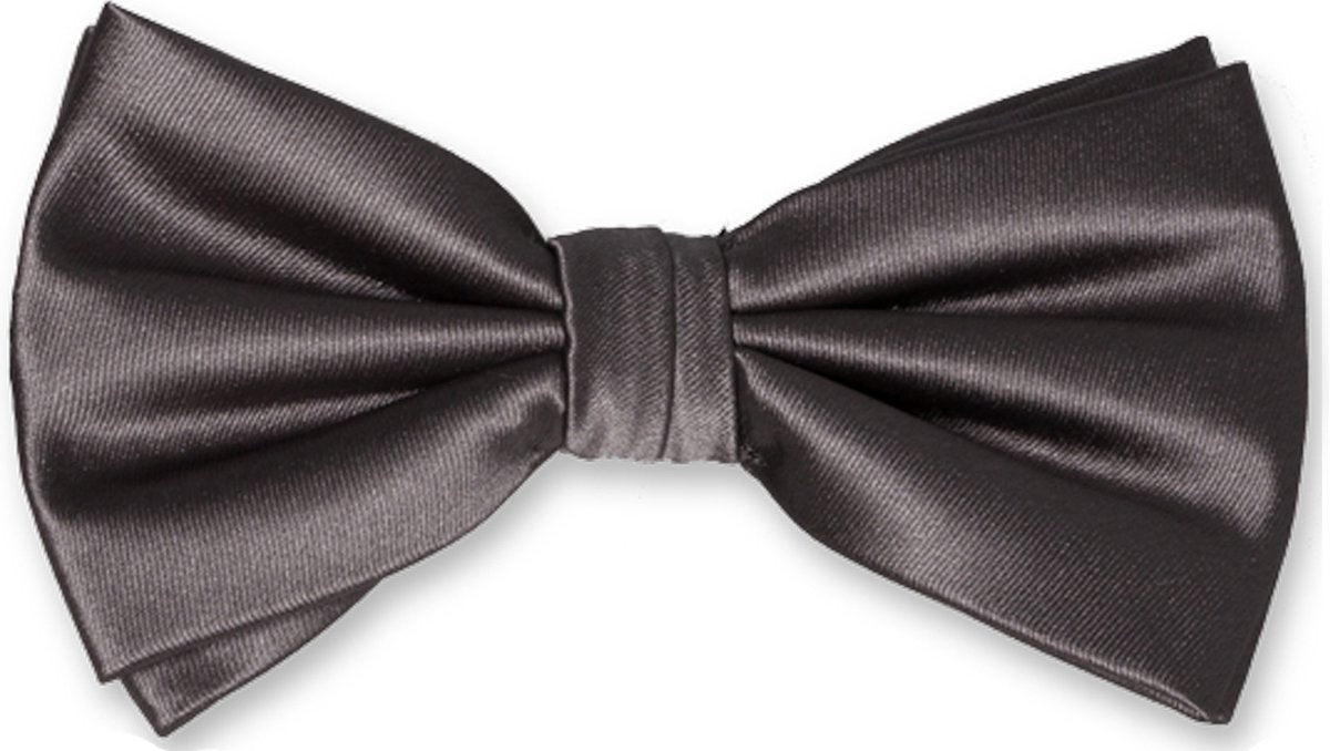 Bow tie – anthracite – bow – bow tie - pre-tied
