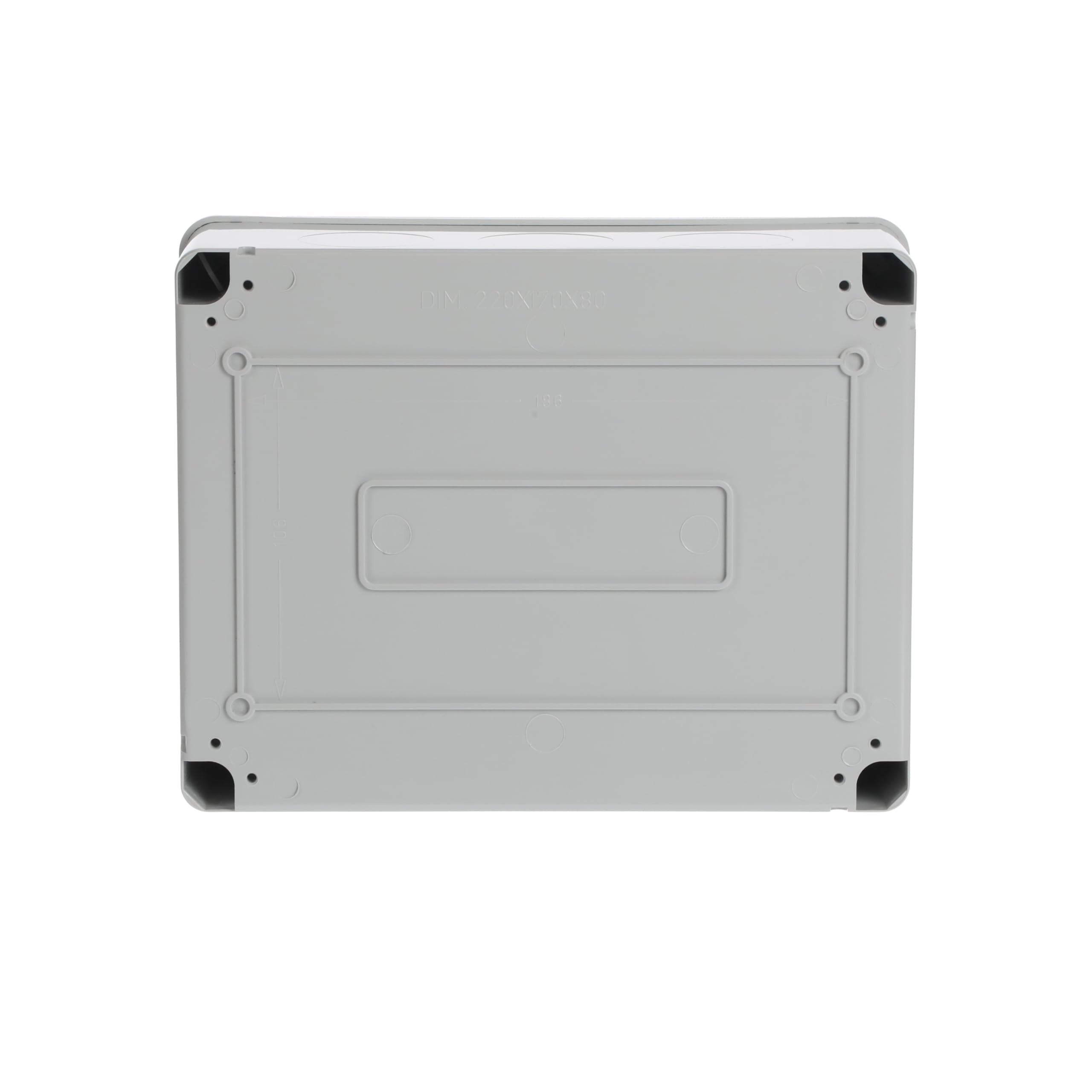 ABB 1SL0856A00 IP55 Plastic Box Without Connectors, 220x170x80