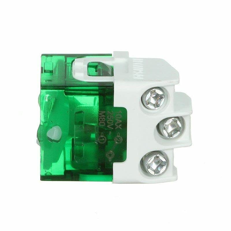 Iconic 250V 10AX 1-Way/2-Way Switch Mechanism, Vivid White