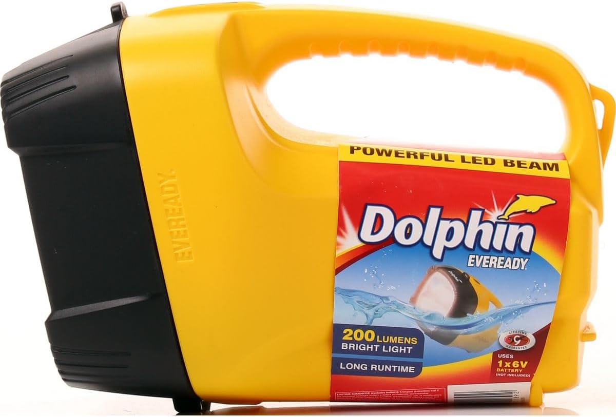 Eveready Dolphin Torch/flashlight - 235 Lumens Led Beam | Eco Friendly Foldable