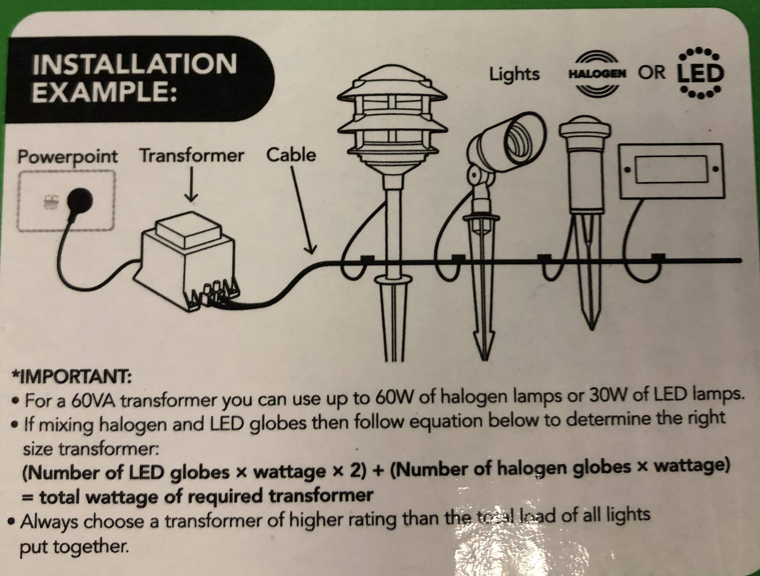 HPM 12V 60Va Garden Lighting Transformer