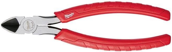 PLIER DIAGONAL CUTTER 203MM HANDLE SOFT GRIP MILWAUKEE