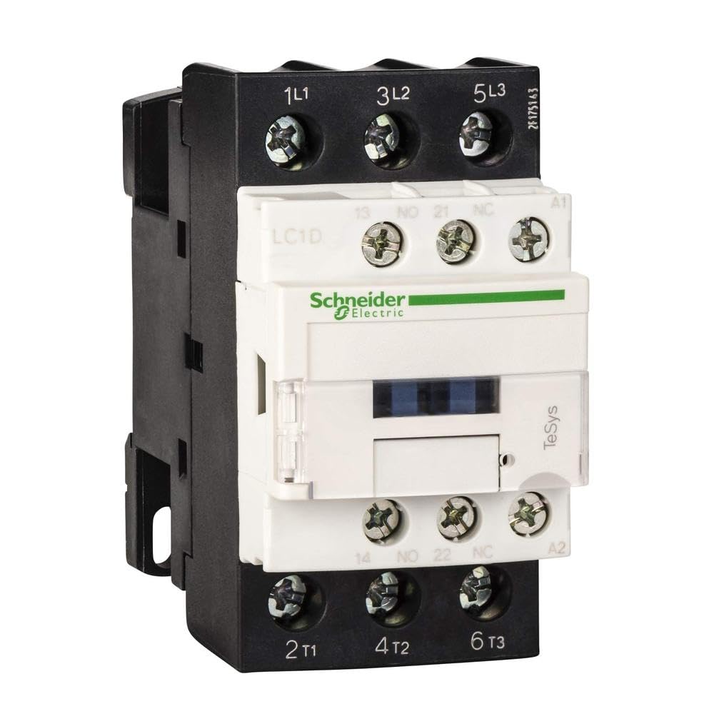 Schneider Electric LC1D32B7 TeSys Deca AC-3 Category 24V AC 15KW 32A 3 Pole Contactor