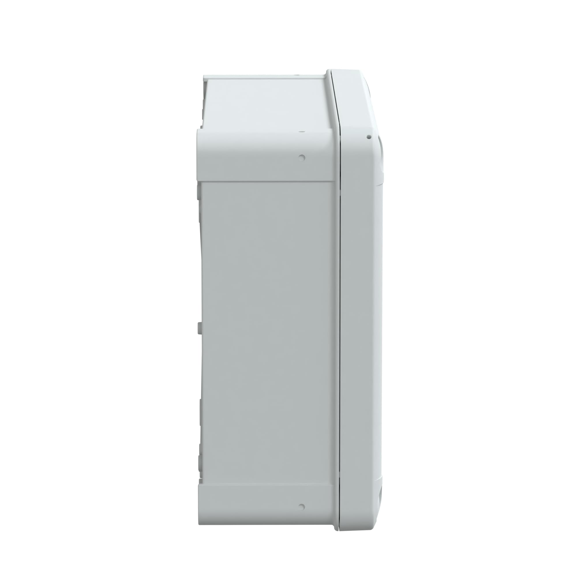 Schneider Electric Thalassa TBS RAL7035 IP66 IK07 Industrial ABS Box with Opaque Cover H20, 194 mm Width x 241 mm Height x 194 mm Depth
