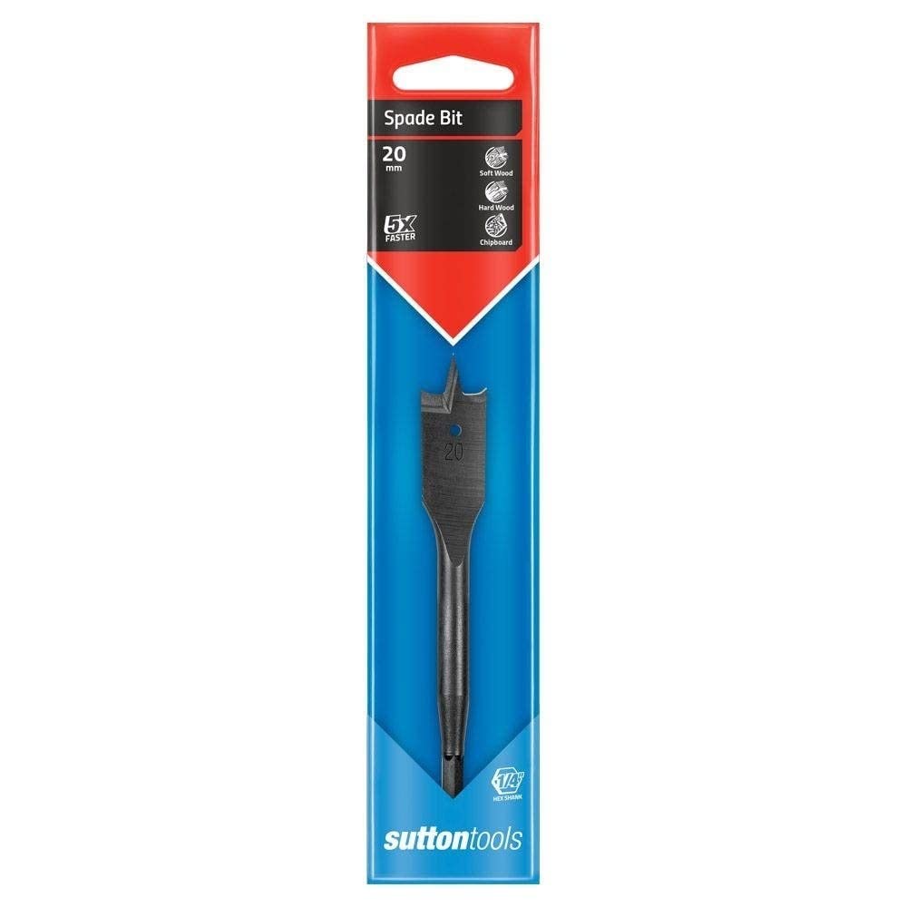 Sutton D501 Spade Drill, 20 mm Thread Diameter