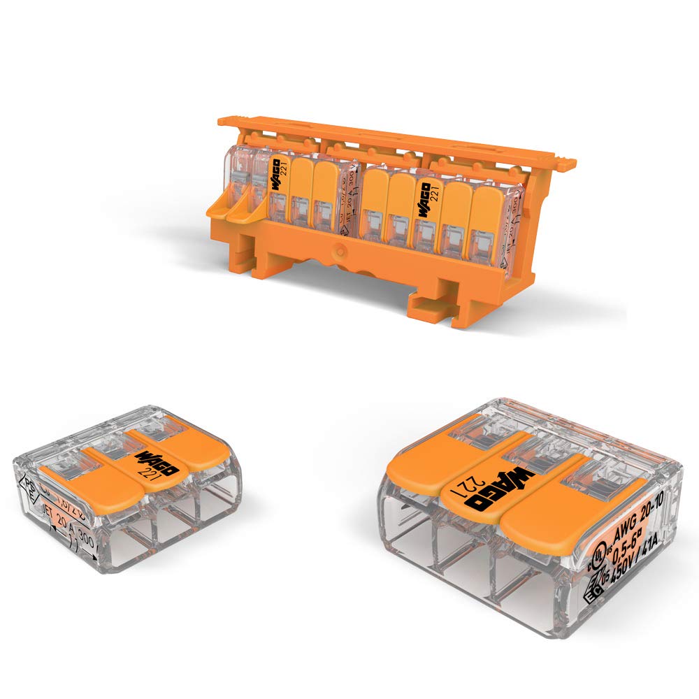 **Official & Genuine** WAGO 887-957 L-BOXX® Mini - 4mm² & 6mm² 221 Series Connectors in Sortimo Carry Case 75 221-412, 50 221-413, 25 221-415, 40 221-612, 30 221-613, 15 221-415, 1 221-500