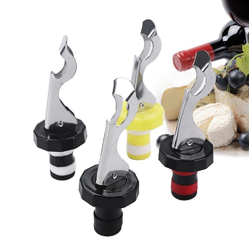 StainlessSteelWineOpenerandCorkscrew-Whiteandblack