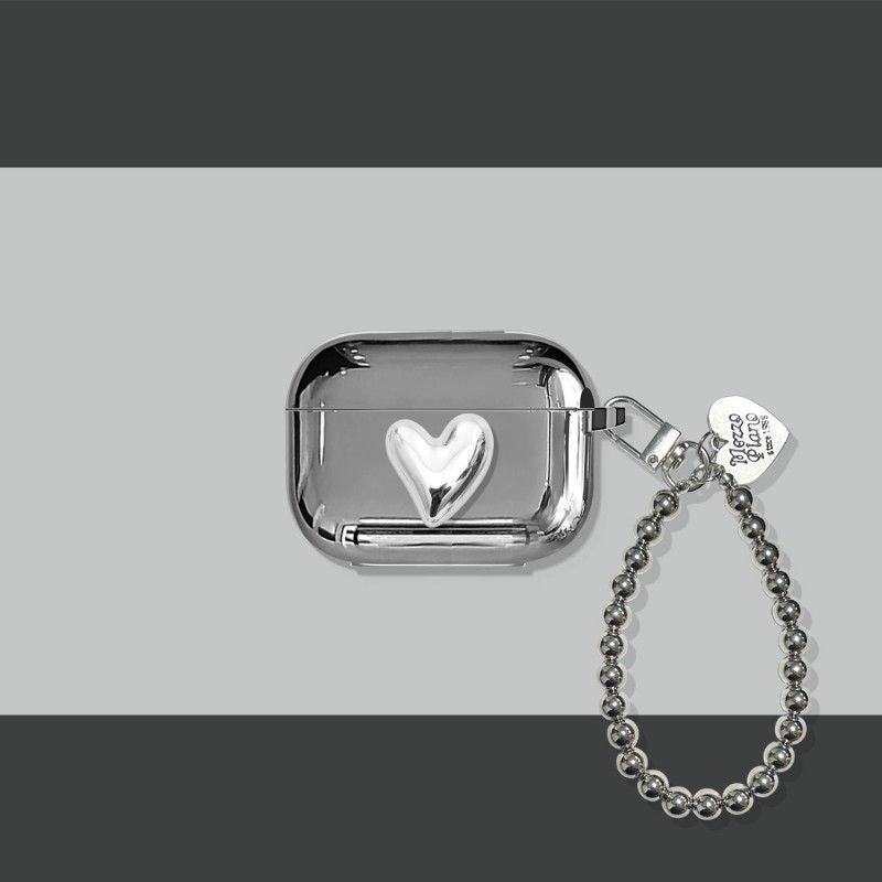 Electroplated 3D Heart + Bracelet Apple AirPods Pro 2