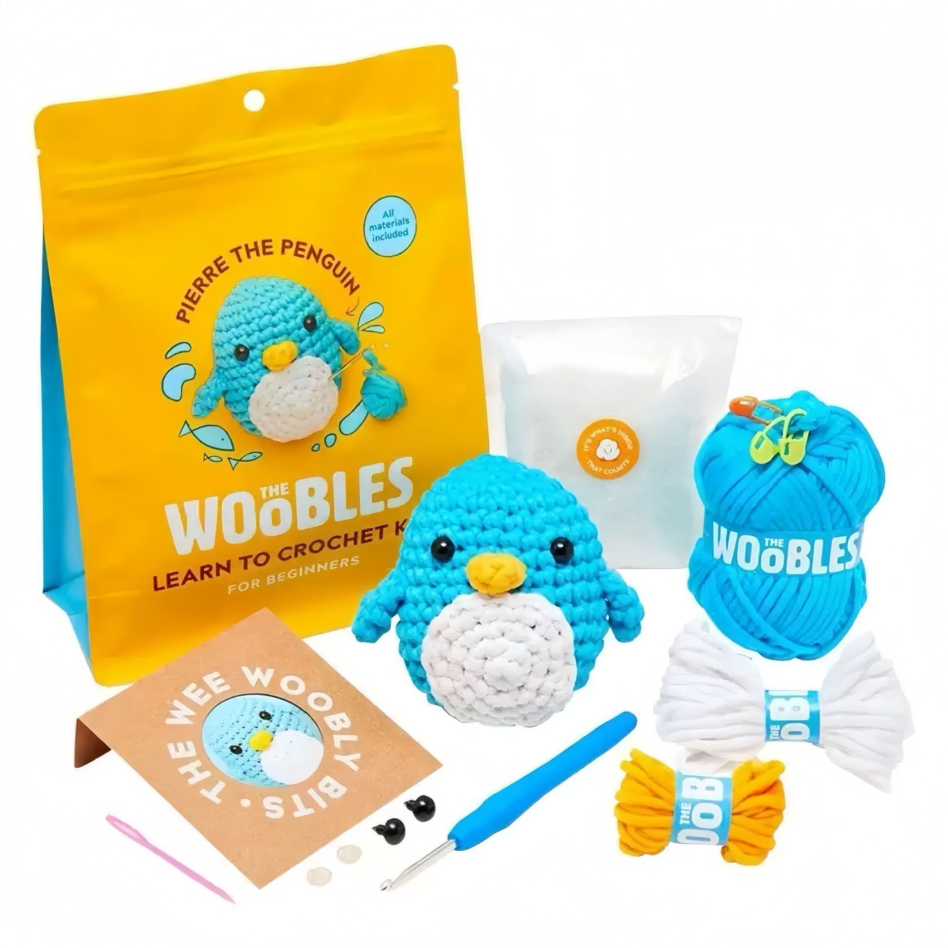 Penguin & Lion Crochet Kit 005