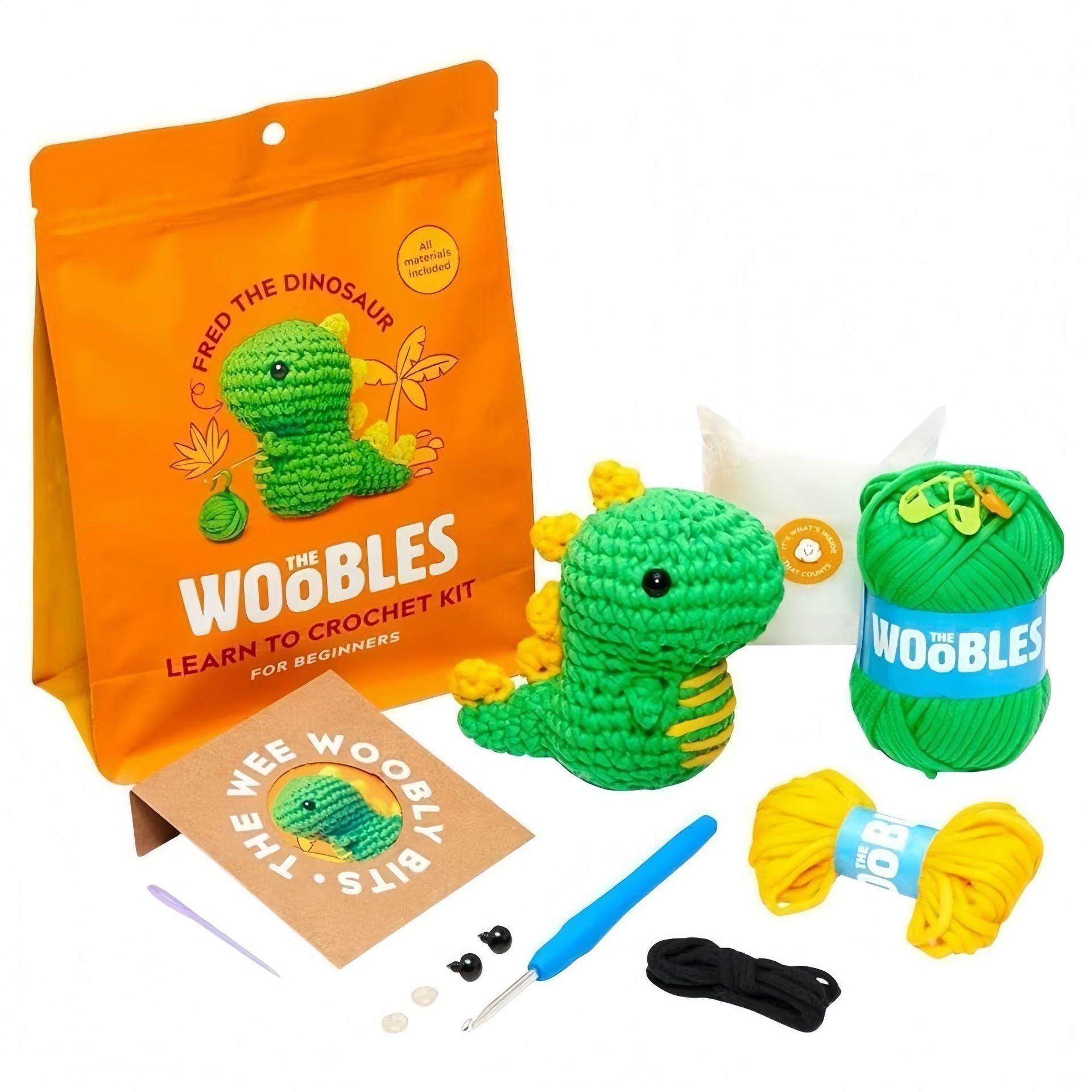 Dinosaur & Bunny Crochet Kit 011