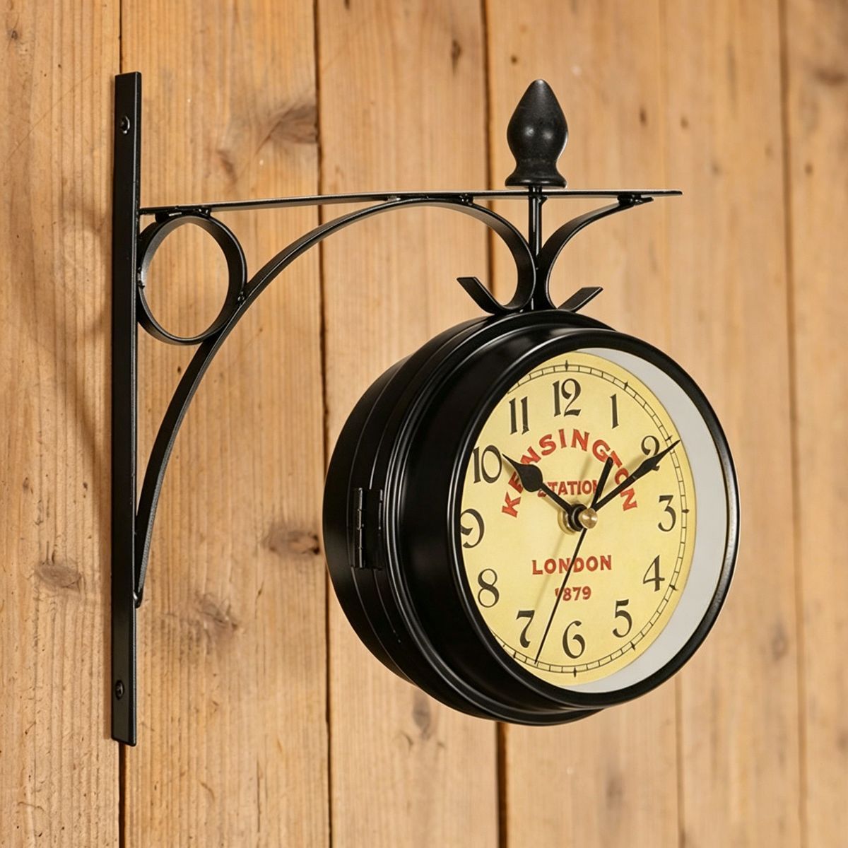 Small Black Model B Wall Clock