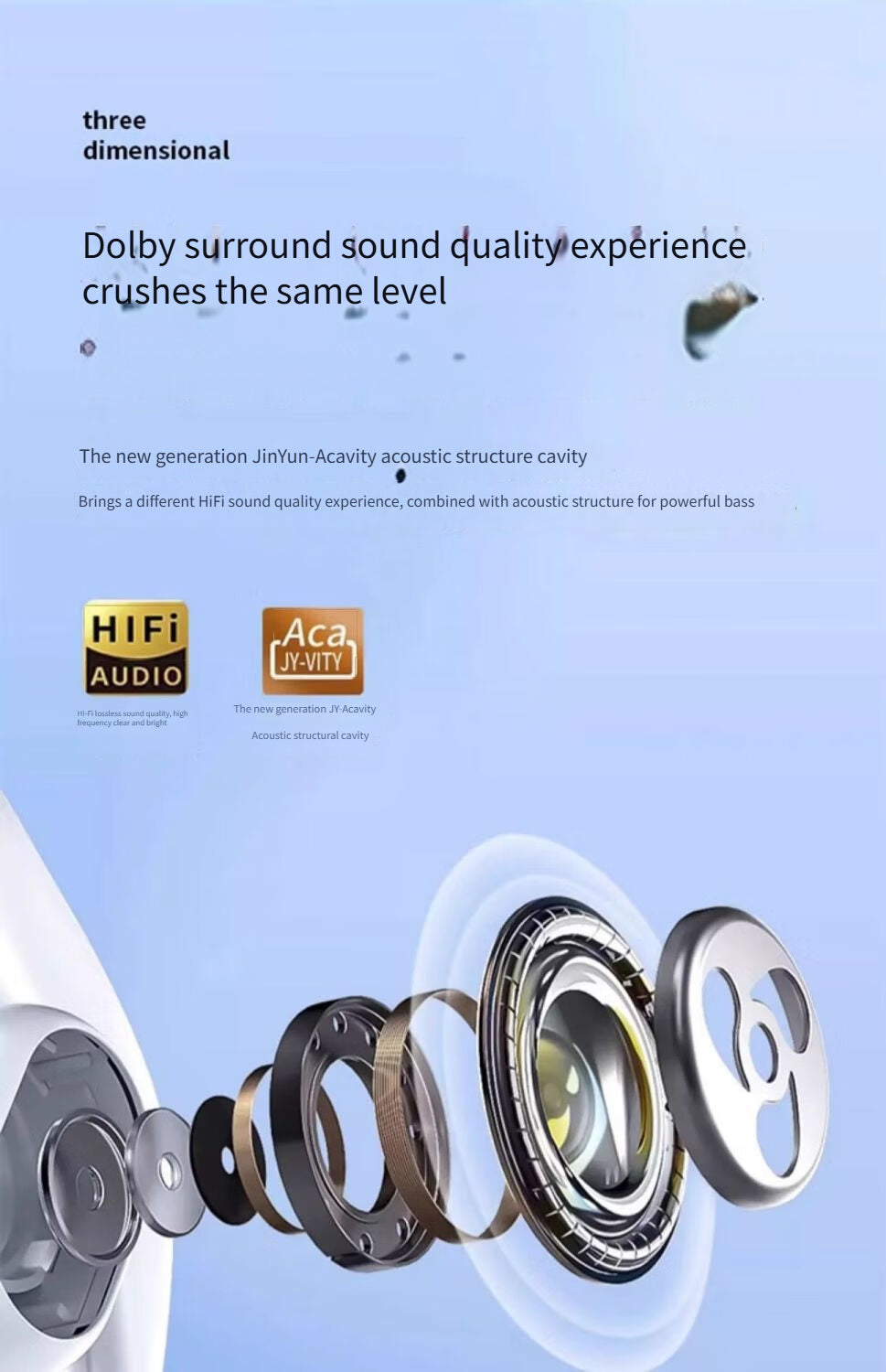 Microlab Y3 Bluetooth headset-Black