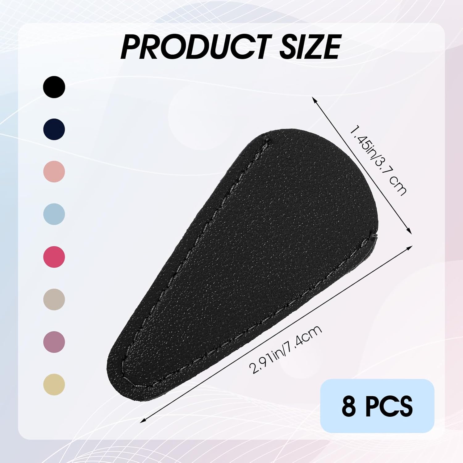 8 PCS Scissor Sheath Embroidery Scissor Cover Protective Sheath for Scissors Sewing Scissors Sheaths Safety Cover Protector Portable Sewing Sheaths for Embroidery Crafts Multi Colors