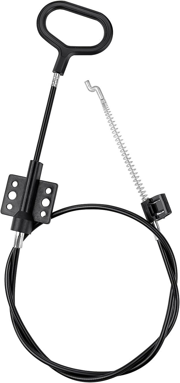 Sofa Recliner Cables Sofa and Reclined Chair Replacement Part D Ring Couch Recliner Pull Handle with S Tip for Cable Total Length 36.5 Inch Exposed Length 5Inch 1 Pack Black