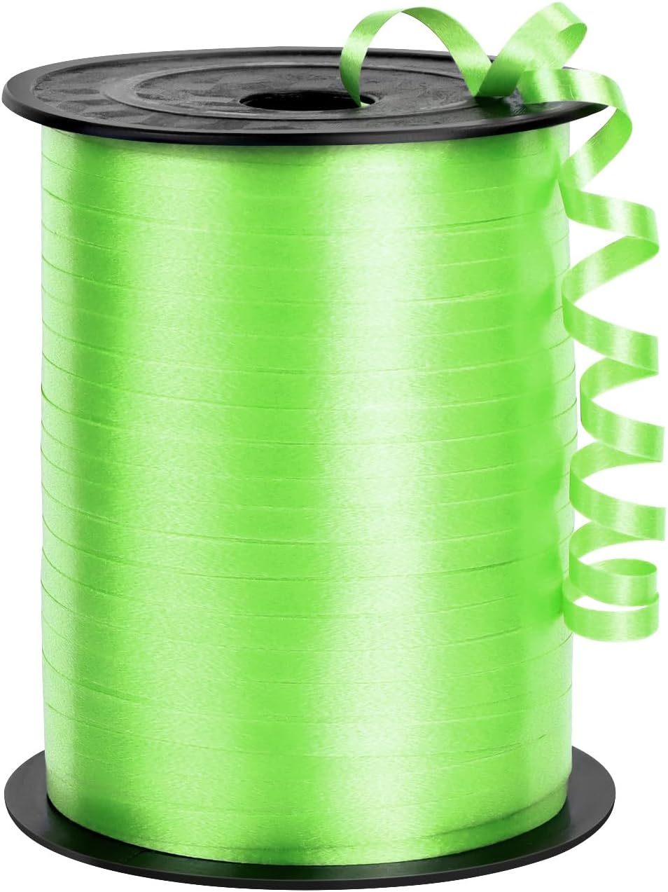 500 Yards Crimped Curling Ribbon 1/5" Balloon Ribbon for Gift Wrapping, Party Decoration, Balloon String Green