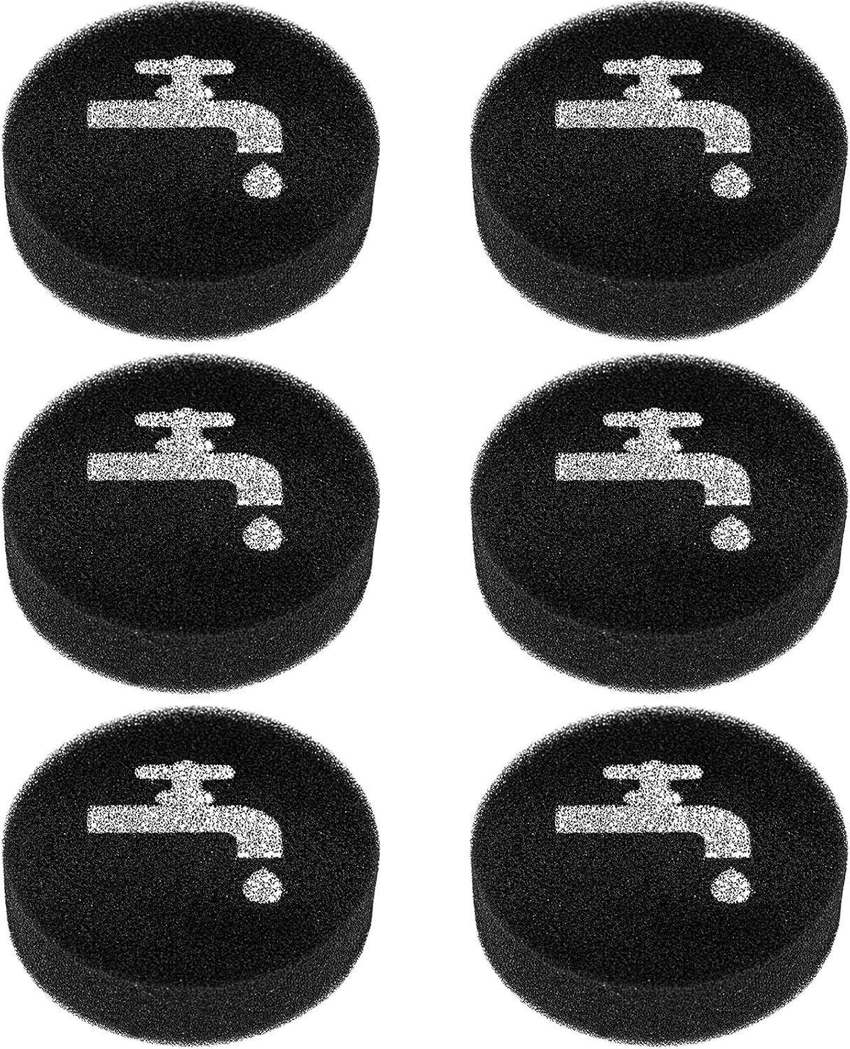 Spge Filter Replacement Compatible with BLACK+DECKER POWERSERIES+ 16V / 20V Cordless Stick Vacuum Models BHFEA420J, BHFEA520J, BHFEA18D1, Replace Part BHFEAF1, 6 Pack