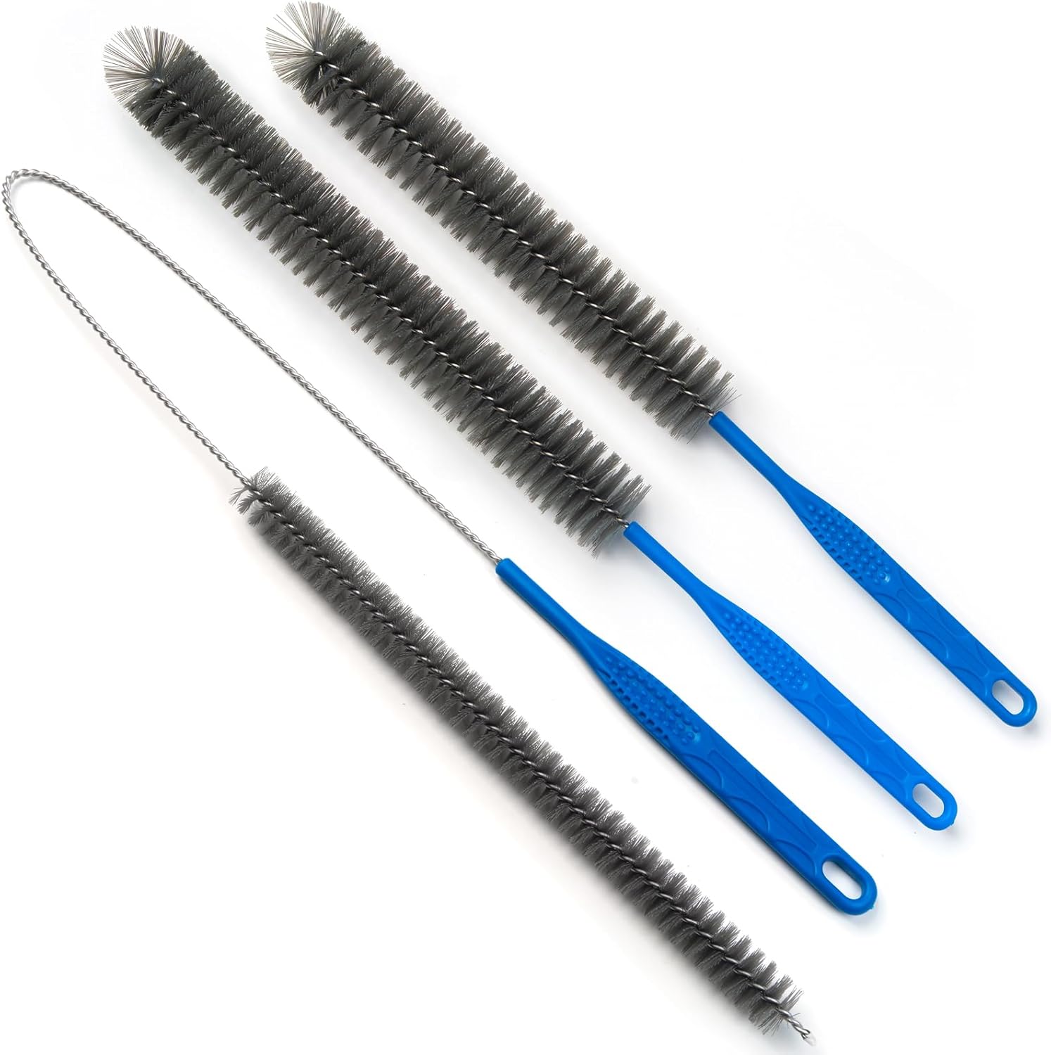 Drain Cleaning Brush Set,Flexible Long Pipe Snake Hair Clogs Catcher Cleaner Tool for Toilet,Sewer Drain,Pipe Brush,Drain Cleaner Brush,Sink Drain Brush