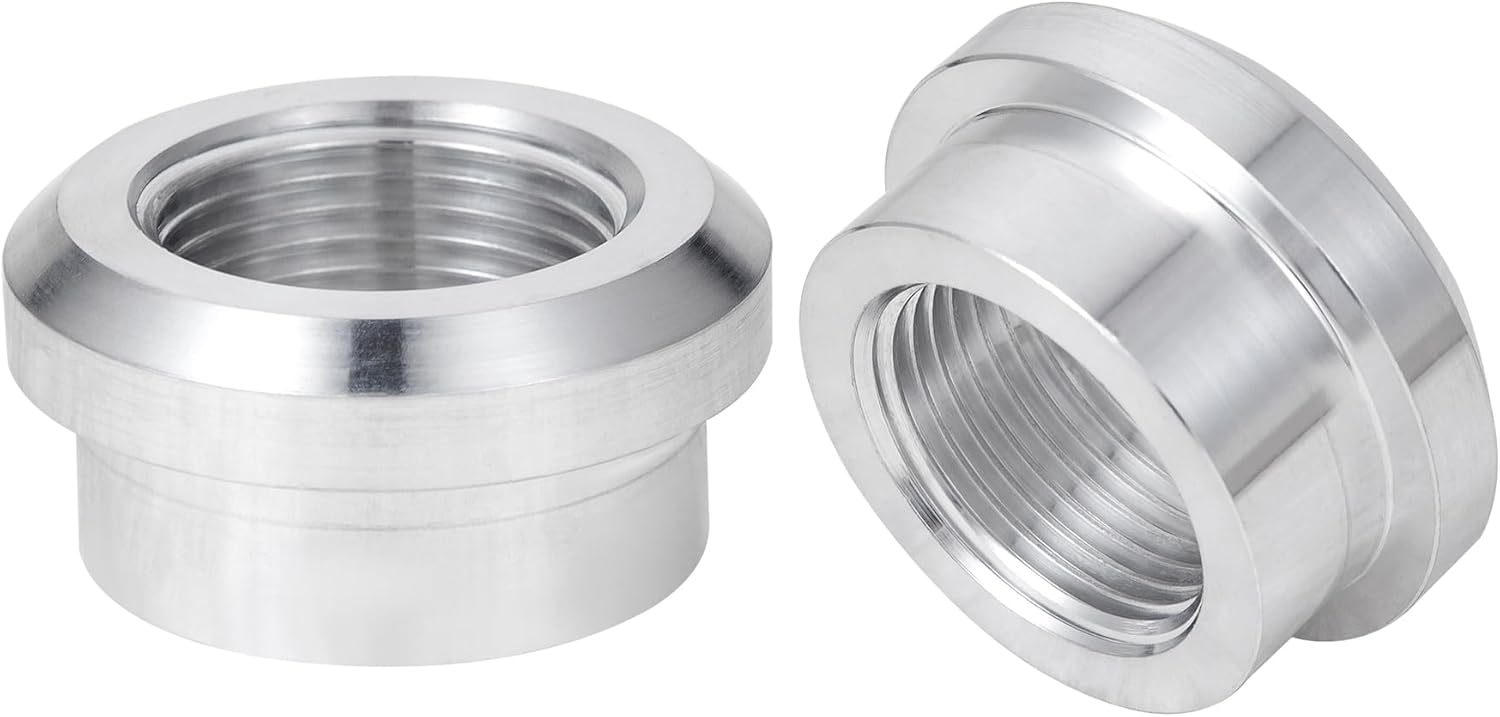 1/4" NPT Female Weld on Bung Fitting Aluminum 2PCS