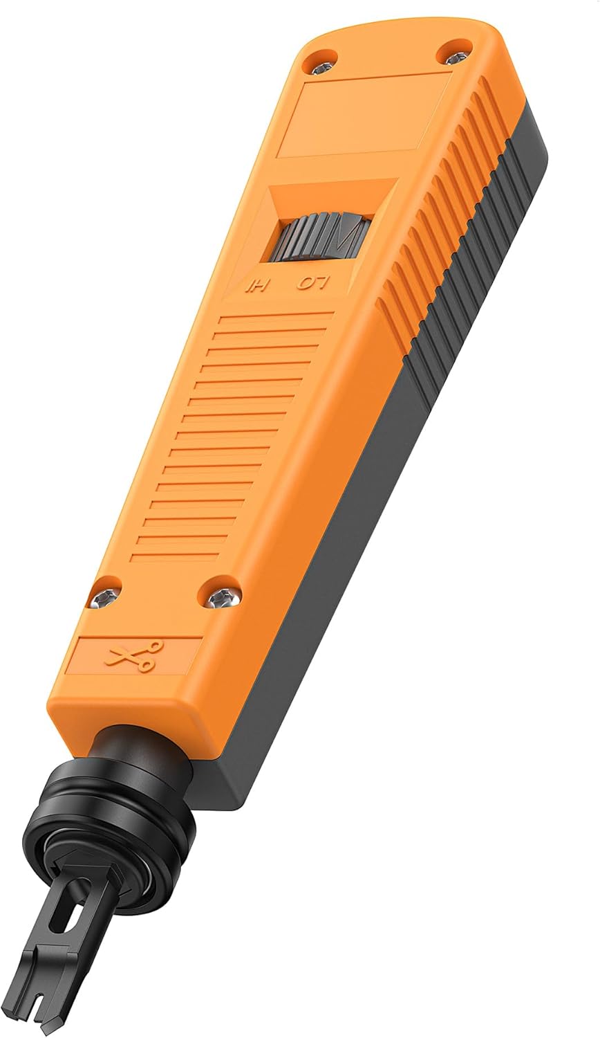 110 Punch Down Tool with 110 Blade, Ethernet PunchDown Tool, Keystone Punch Down Device for Cat 8/7/6A, Cat 6, Cat5e/5 Network