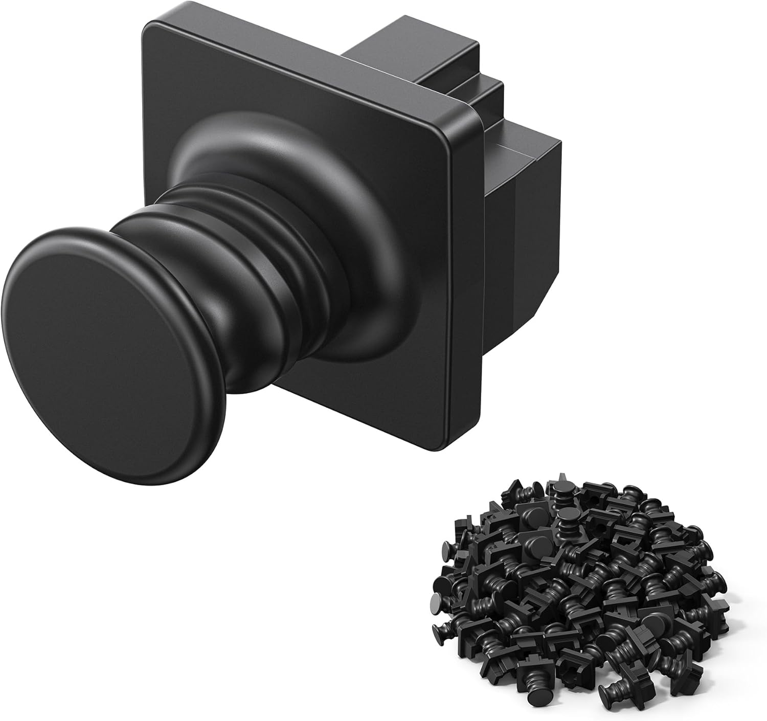 50-Pack RJ45 Dust Cover, Ethernet Port Cover, Cat 6 RJ45 Anti-Dust Covers for Patch Panel, Network Switches, Routers, Server Racks, Computers, Black