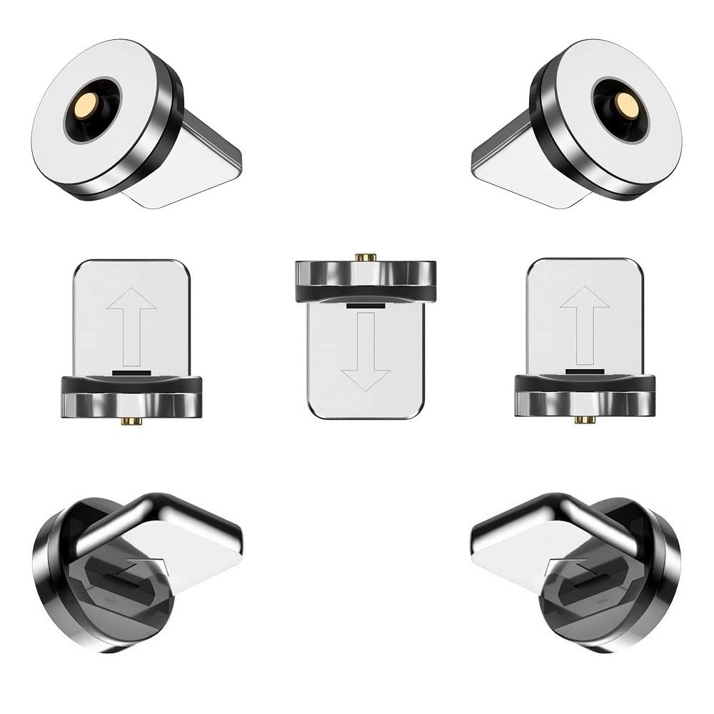 Magnetic Charging Tips iPoTips 7pack,just Magnetic tip iProduct Tips ,Without USB Cables& Non-Data,Compatibility for iOS-SmartSeries