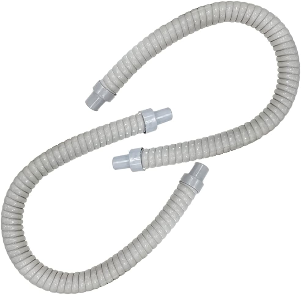 PVC Water Drain Pipe Hose for Air Conditioner 60cm/ 1.96Ft Length -Pack of 2