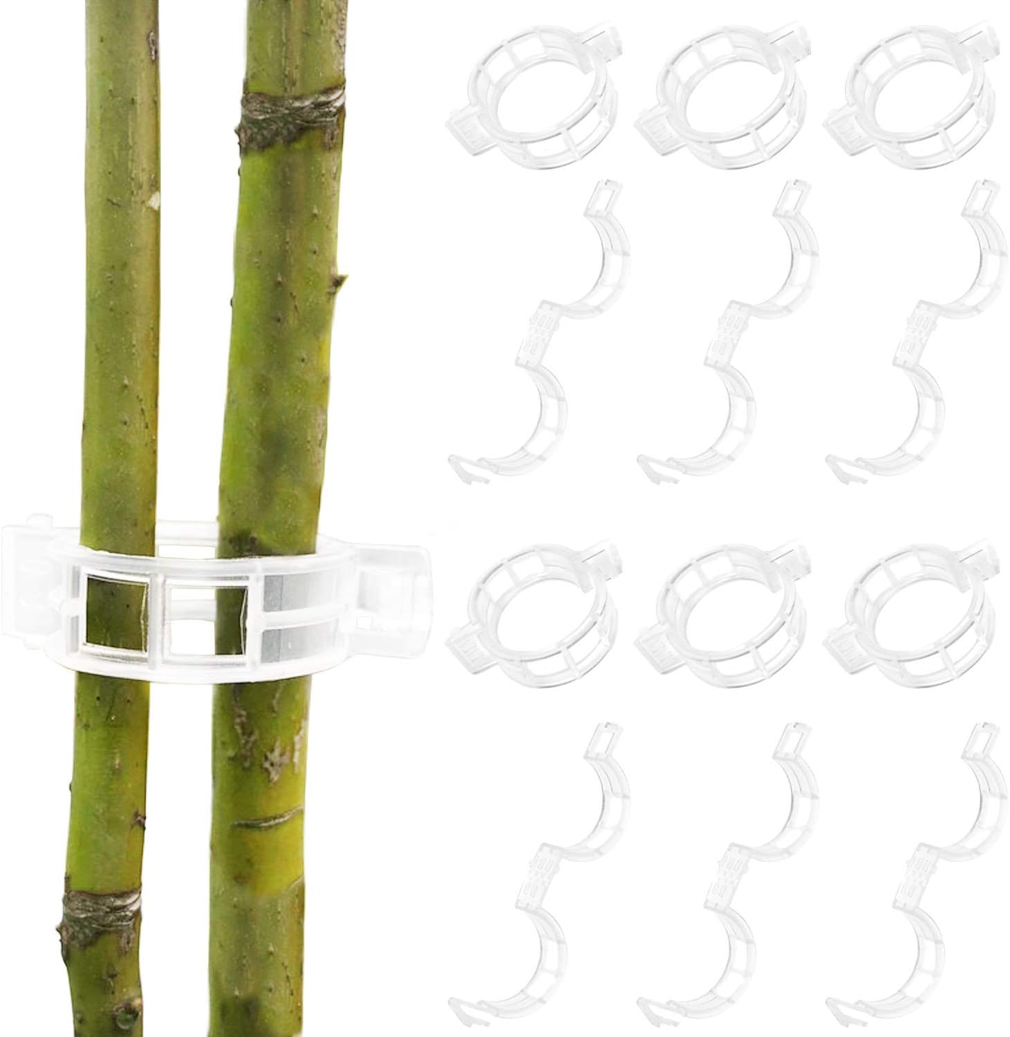 150Pcs Tomato Clips Plant Clips Garden Clips Vine Clips Tomato Trellis Clips for Tomato Vine Vegetable 150PCS
