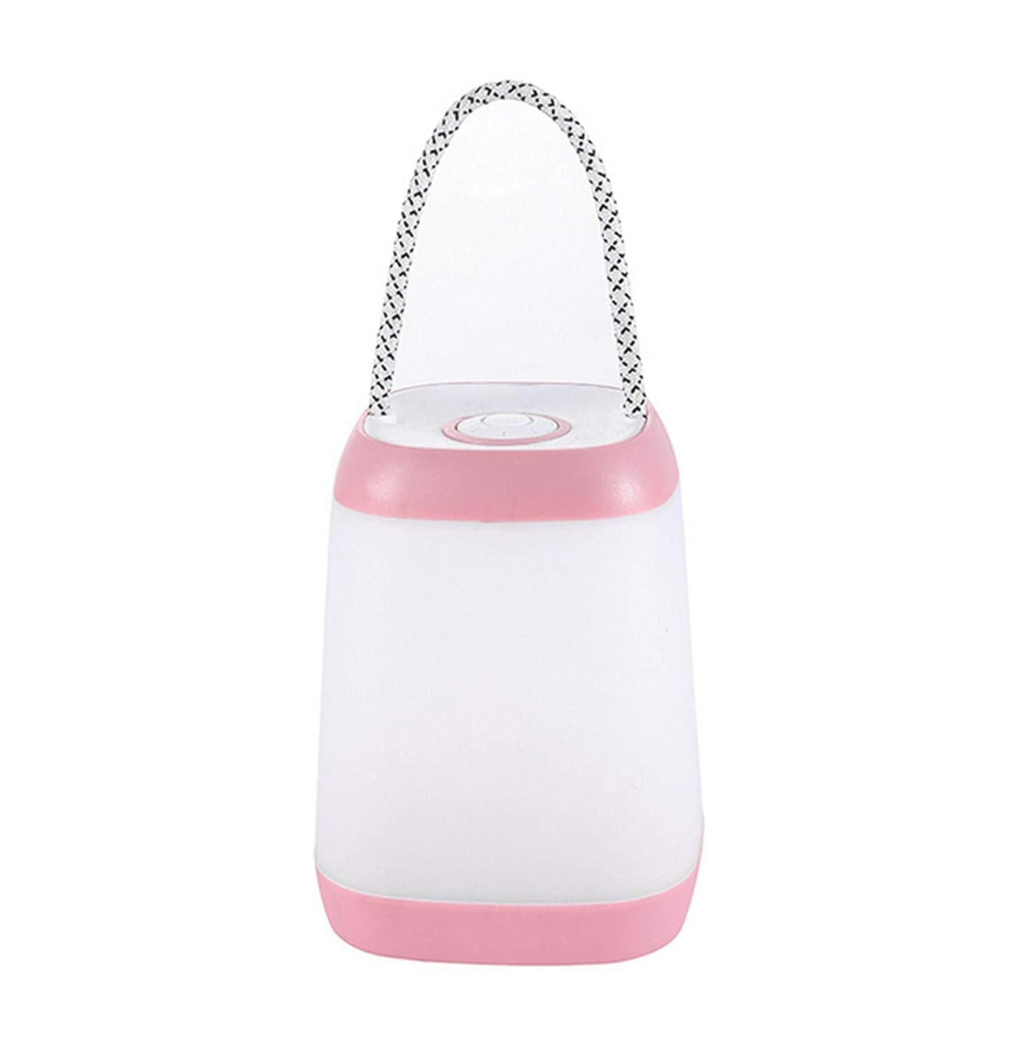 Night Light for Kids, USB Rechargeable Nursery Lamp Portable Camping Lantern with 3 Light Modes for Camping,Emergency,Bedroom,Indoor and Outdoor Pink, 1 Pack