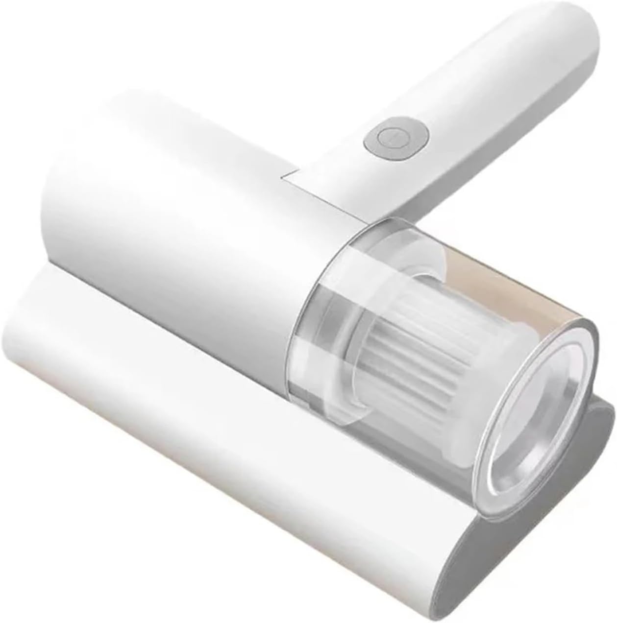 1200mAh Cordless Handheld Vacuum Cleaner White Compact Portable for Mattress Pillow Clothes Sofa Carpet Cleaning