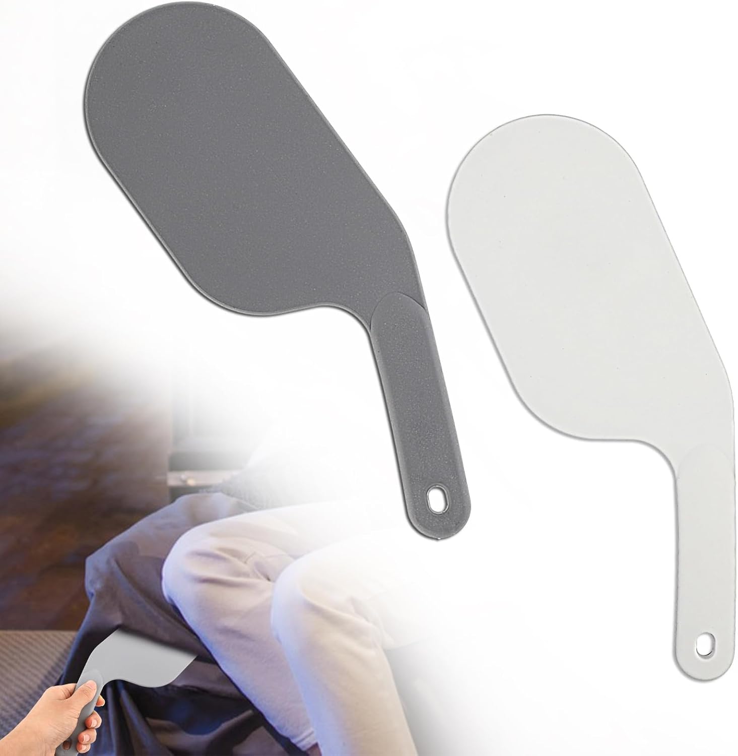 2 Pack 11.8 Inch Bed Sheet Clips Mattress Lifter Tool Durable Bed Making Assistant for Easy Sheet Changing Protect Nails and Back