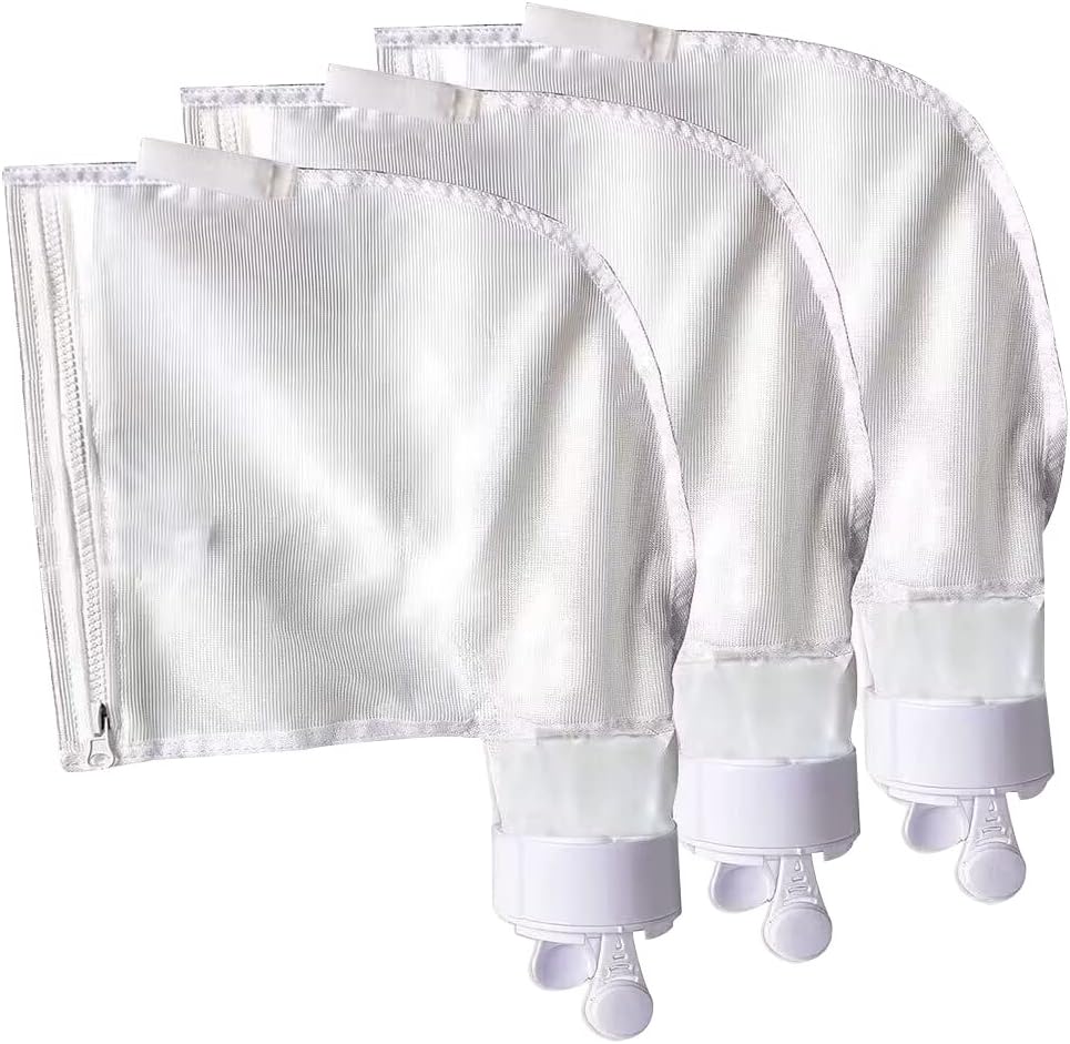 Pool Spa Part Zippered Bag Replacement for Polaris 280,480 Pool Cleaner All Purpose Filter Bag K13 Pack of 3