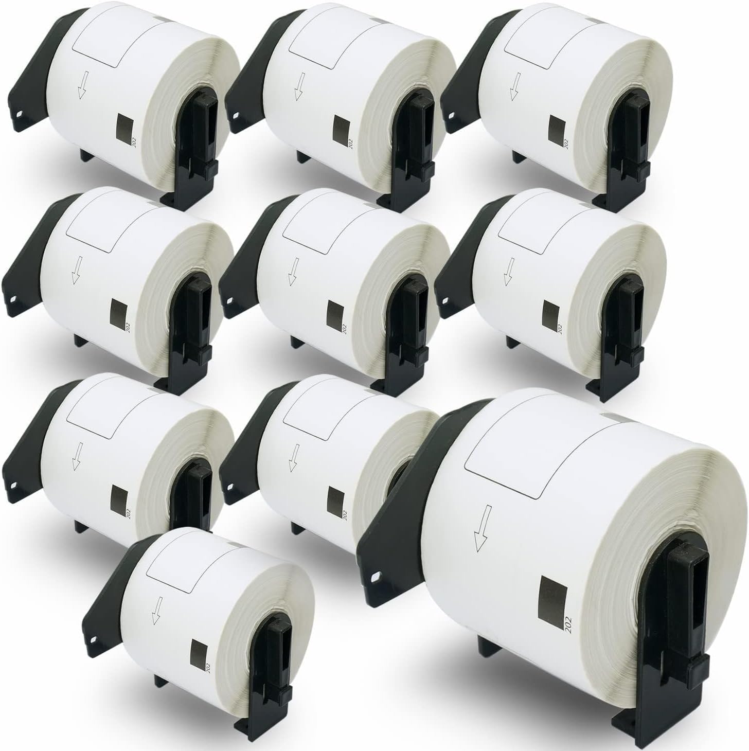 - Compatible Shipping Labels Replacement for Brother DK-1202 2.4 in x 3.9 in , Use with Brother QL Label Printers 10 Rolls/3000 Labels