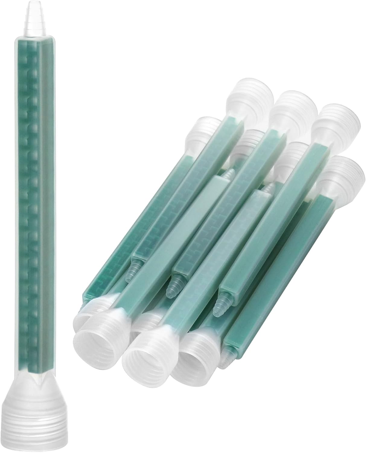 Epoxy Mixing Nozzle, Static Mixing Nozzle Tip for Adhesive Cartridges, Pack of 20