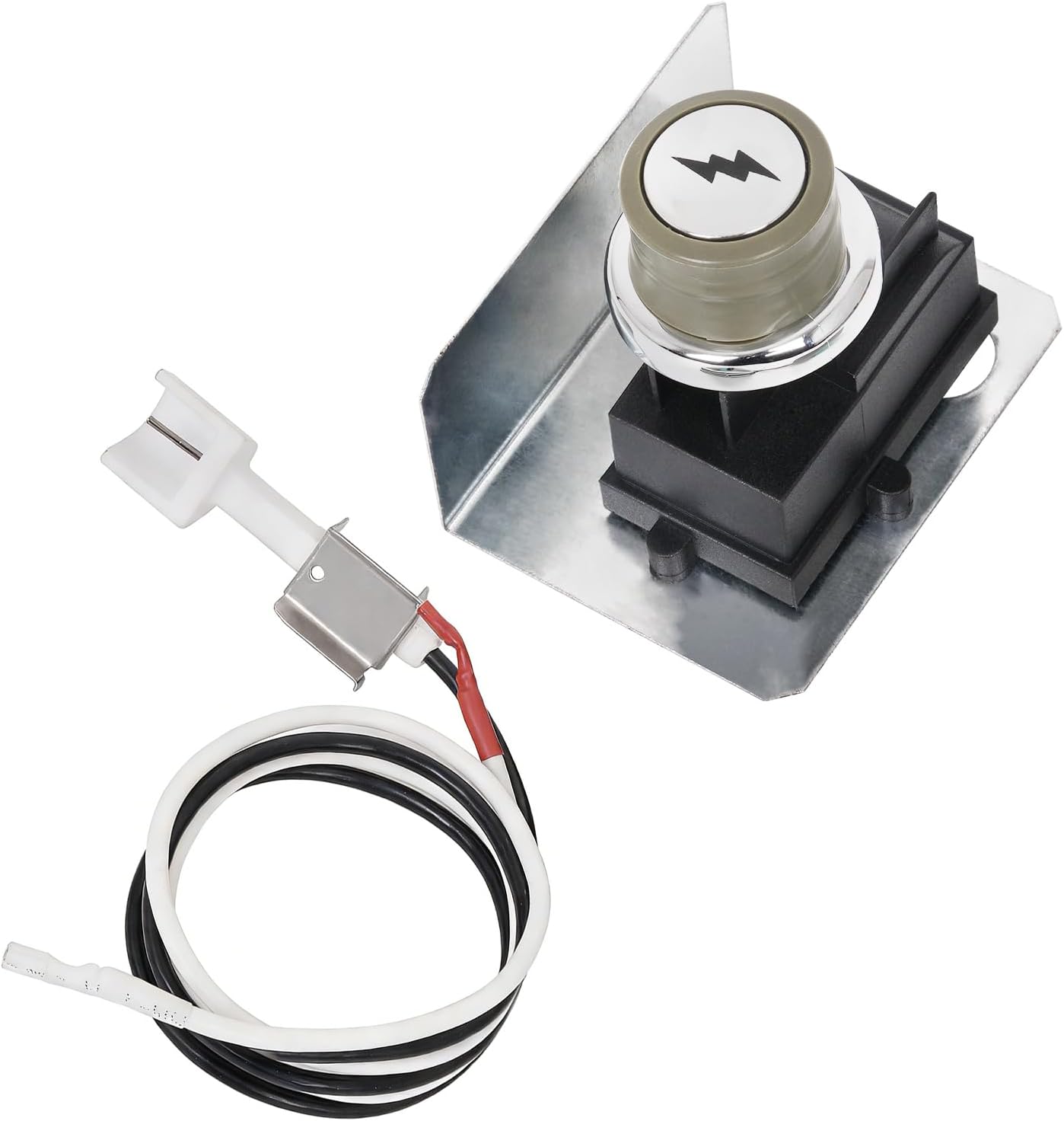 Grill Igniter Kit 1819-51 Replacement for Weber 67847 Genesis 300 Series Grills with Side Controls 2008-2010 - E310 E320 EP310 EP320 S310 S320 CEP310 CEP320 with Ceramic Collector Box
