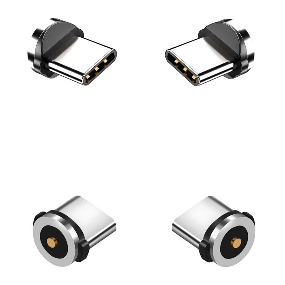 Magnetic Charging Tip Series,Type-c Tips 20pack,Just Magnetic Type-C Tips,Just USB-C Tip Without Cable&Non-Data
