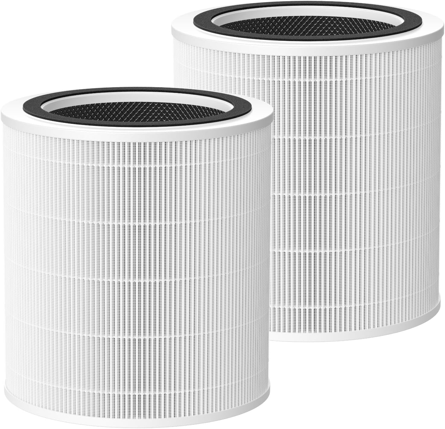 Core 400S-P Replacement Filter for LEVOIT Core 400S-P Smart Air Purifi-er, 3-IN-1 HEPA and Activated Carbon Filter, Compared to Part# Core 400S-RF LRF-C401S-P-WUS , White 2 Pack
