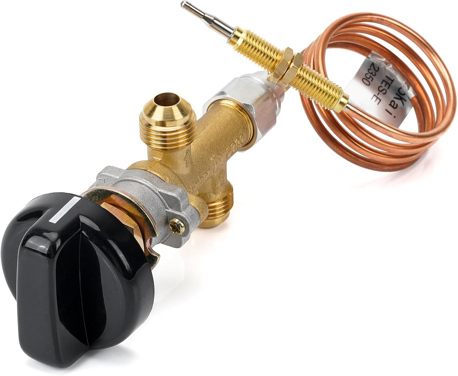 Low Pressure Propane Gas Flame Failure Safety Control Valve Kit Fits for Fireplace, Fire Pit, Heater