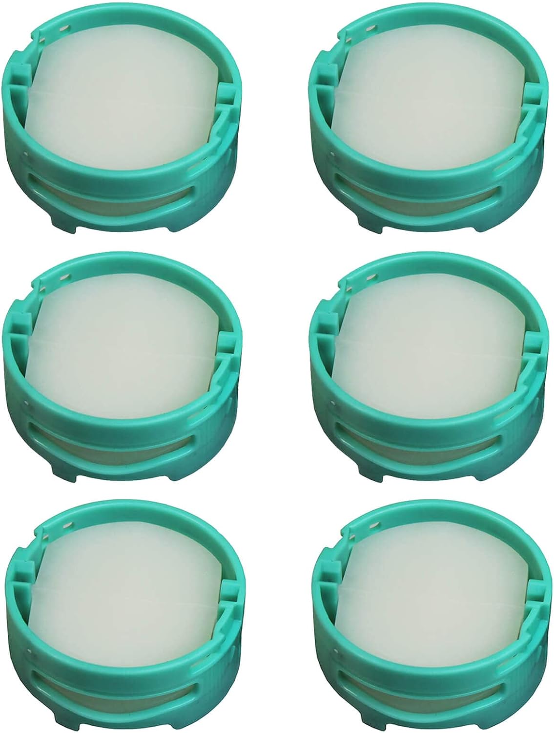 6 Pack Replacement for Shark Odor Neutralizer Cartridge AZ3002 LA702 ZU102 Accessories Replacement for Shark Vacuum Cleaner Odor Neutralizer And air Purifier HP302. -1541fc3000,Teal