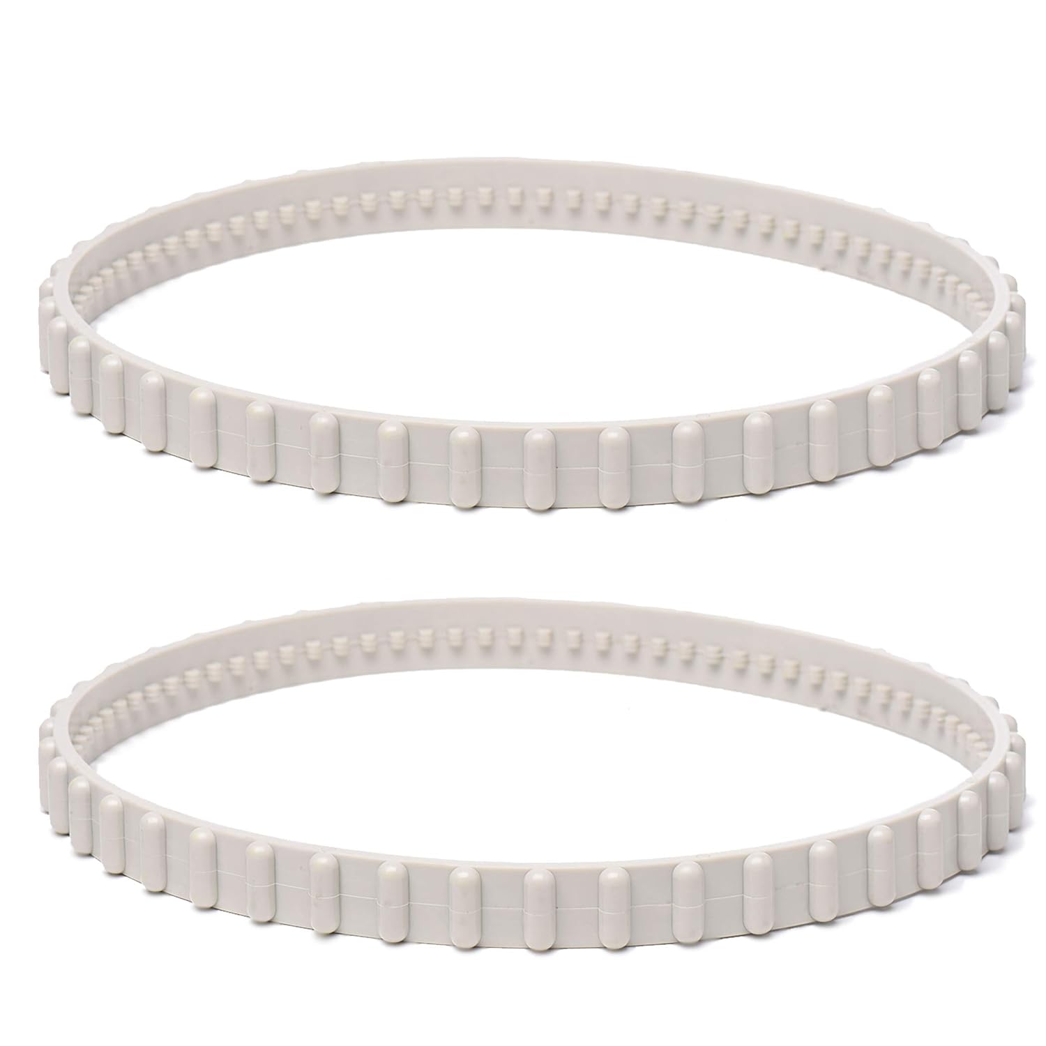2 Pack RCX23002 Replacement Soft Tread Drive Belt - Premium, Heavy-Duty Rubber Pool Cleaner Parts | Compatible with Aquavac Tiger Shark Plus and QC and SharkVac Pool Cleaners