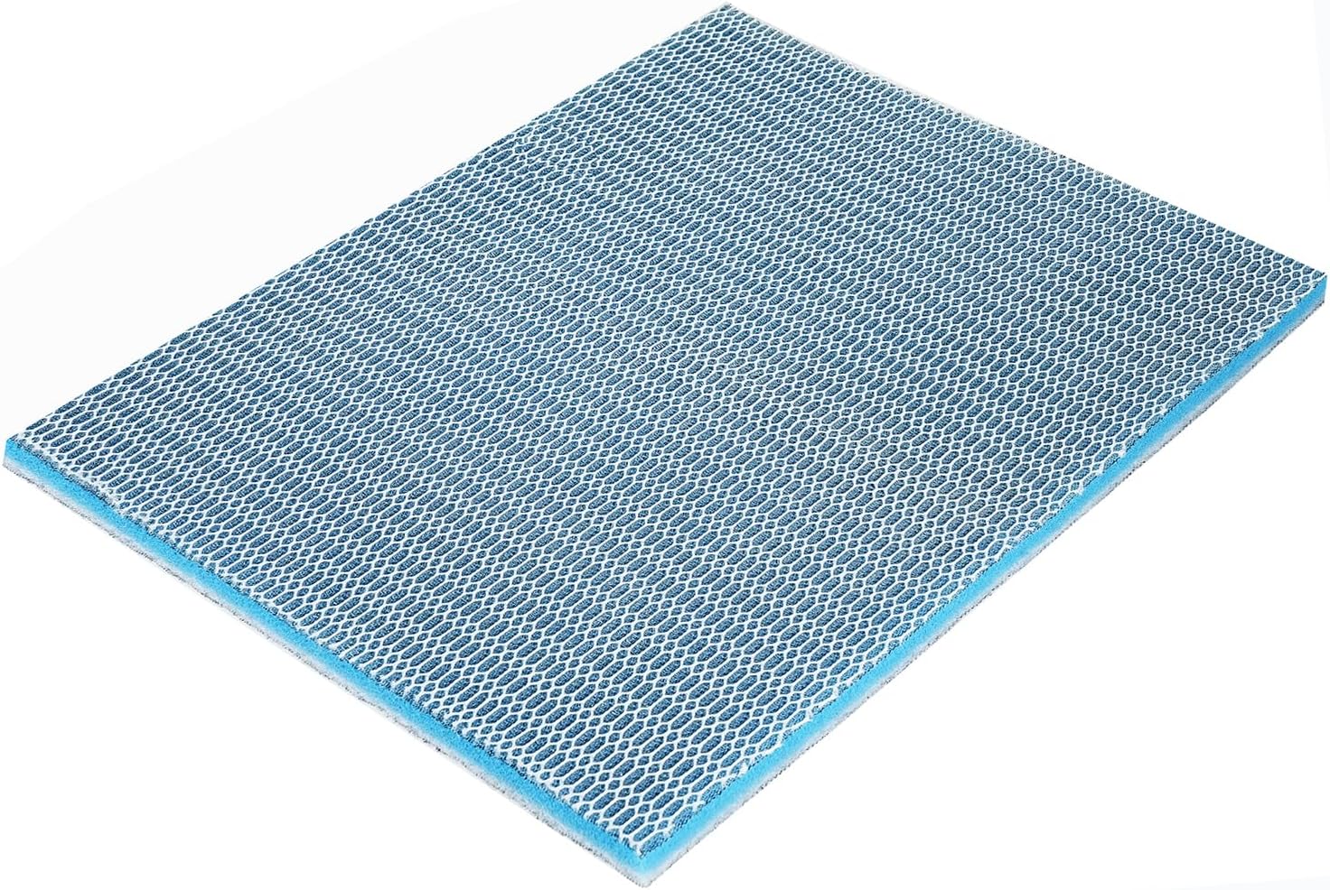 Aquarium Filter Sponge 8-Layer Filter Media Pad, Cut-to-Size Foam Floss for Fish Tank Sump Pond 16" x 12" x 0.6"