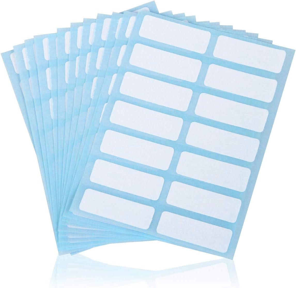 File Folder Labels Name Filing Envelopes Label Stickers, 0.5 x 1.5 in, Small Label Nametags for Jars, Bottles, Food Containers, File Folders 2 Pack