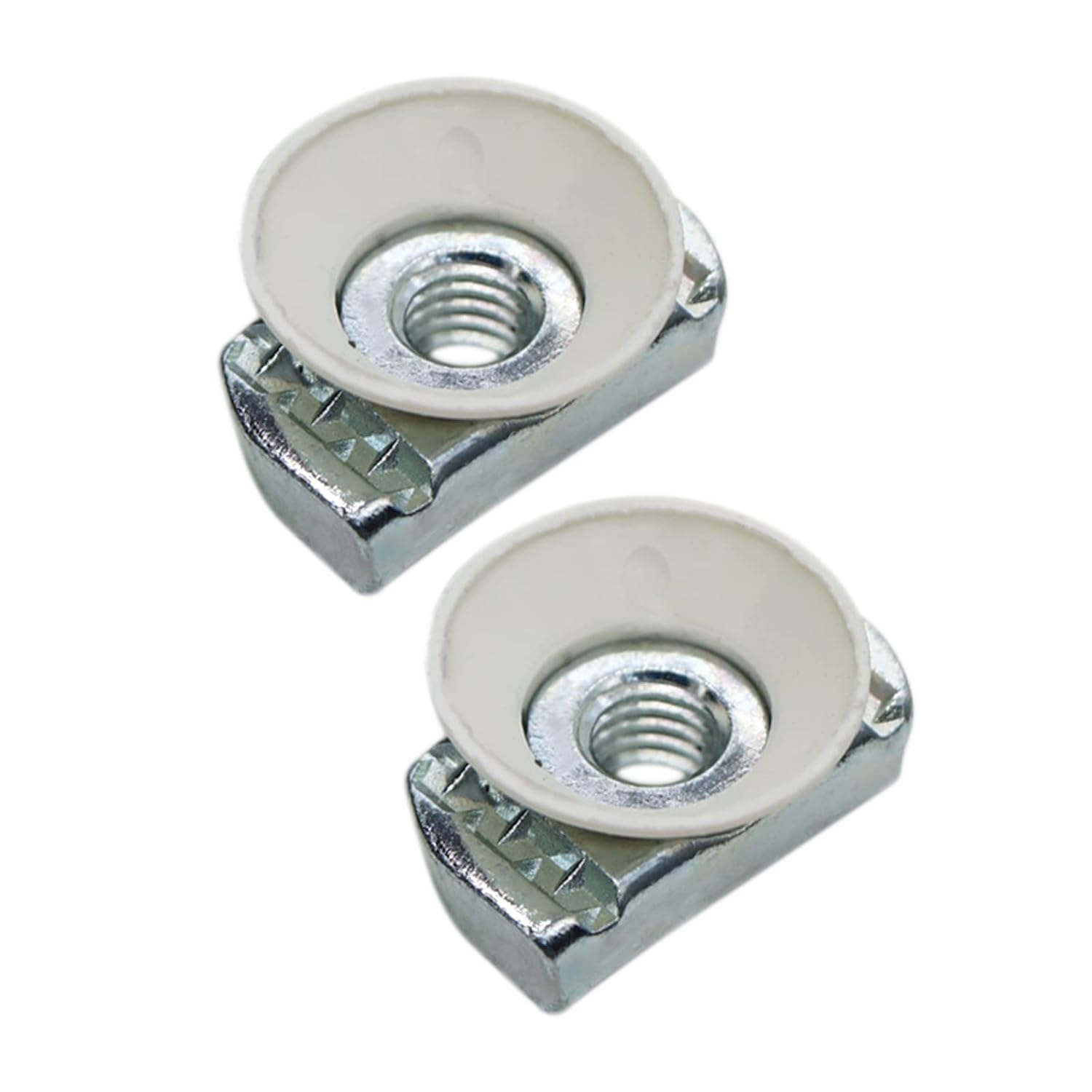 3/8"-16 Cone Nuts, Strut Channel Twirl Nut with Zinc Electroplate Finish for Use with Unistrut Channels 10 Pack 3/8"-16