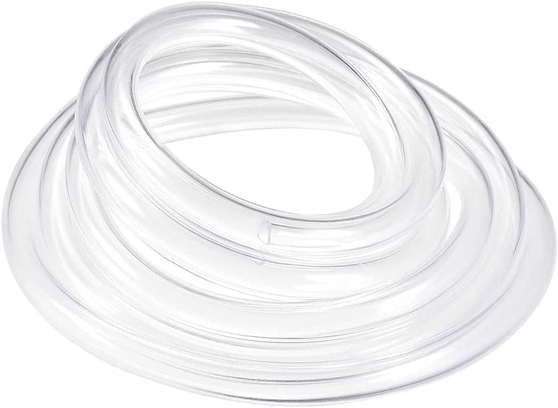 Indtrial Grade Plastic PVC Vinyl Tubing, 1/4" ID x 5/16" OD Clear Tube BPA Free Air Hose Line, 10FT